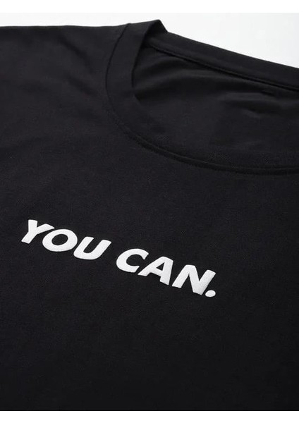 Kadın Baskılı Oversize T-Shirt - Siyah fırsatları