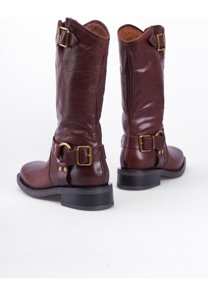 Kadın Hakiki Deri Bot