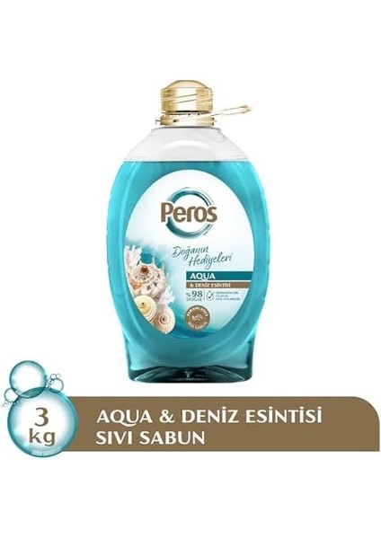 Peros Aqua & Deniz Esintisi Sıvı Sabun 3 kg modelleri