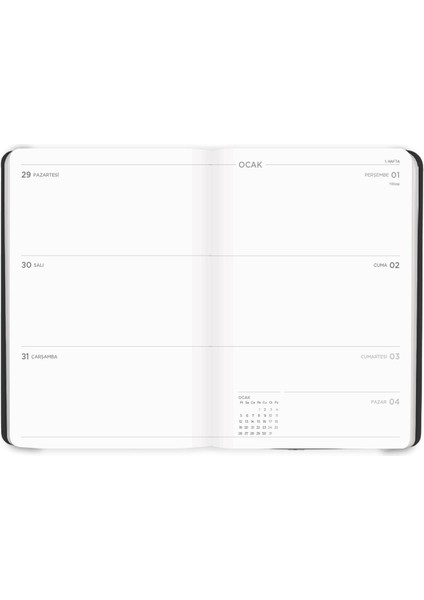 Keskin 2026-A5 Ciltli Limited Edition Haftalık Ajanda - Pembe fiyatları