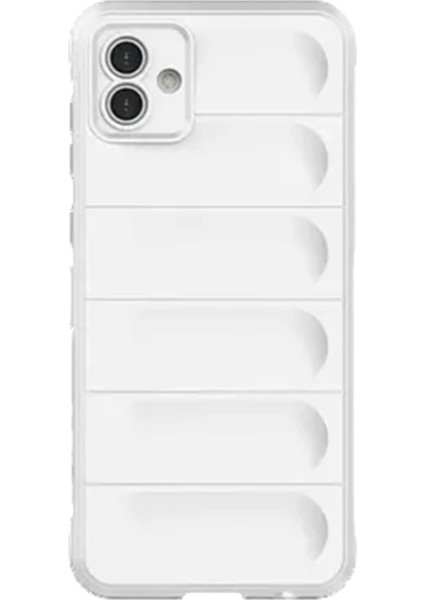 Newface Samsung Galaxy A05 Kılıf Optimum Silikon - Krem