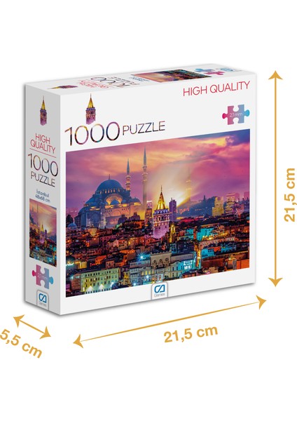 Istanbul - 1000 Parçalı Puzzle - 48 x 68 cm