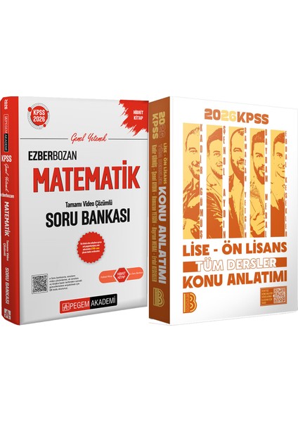 2026 Kpss Lise Ön Lisans Tüm Dersler Konu - 2026 Kpss Ezberbozan Matematik Çözümlü Soru