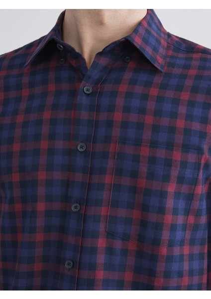 Yeni Sezon Ekose Gabardin Erkek Gömlek modelleri