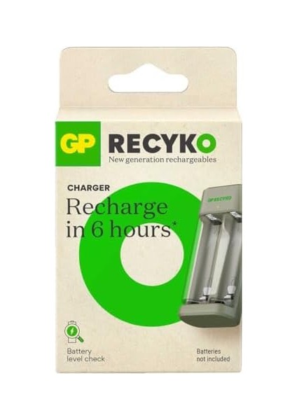 Gp E221 USB Şarj Cihazı (Pilsiz Model) 2 Kanallı Hem Aa Hemde Aaa Şarjlı Piller Için fiyatları