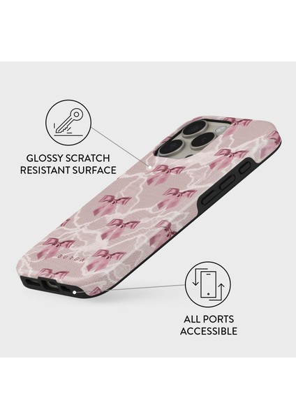 Iphone Uyumlu Burga Çift Tabanlı Dayanıklı Ballerina Desenli Kılıf modelleri