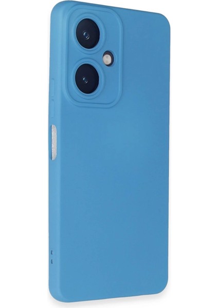 Newface Vivo Y27 Kılıf Nano Içi Kadife Silikon - Mavi fiyatları