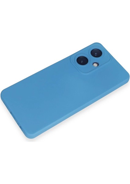 Newface Vivo Y27 Kılıf Nano Içi Kadife Silikon - Mavi fırsatları