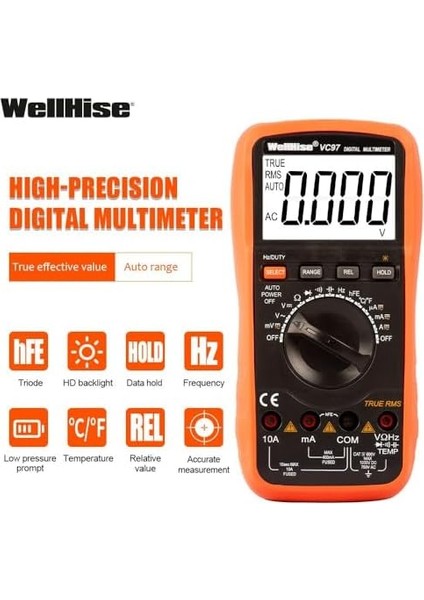 VC97 Multimetre Avometre Rms fiyatları