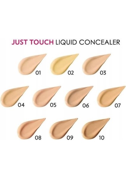 Golden Rose gr Just Touch Liquid Concealer, No:10 modelleri