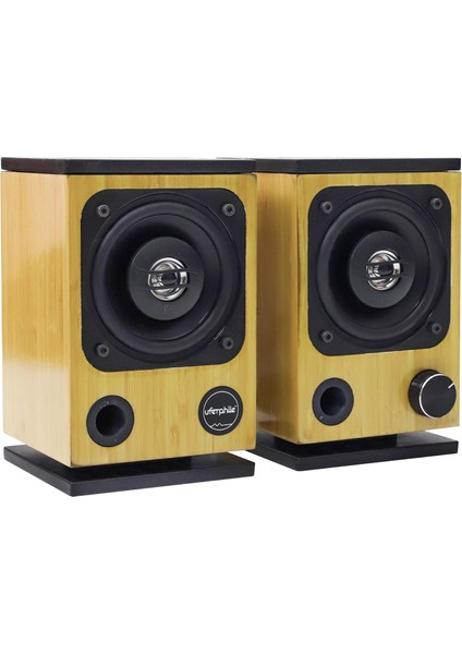Uferphile Desktop Bambu Hi-Fi 100W Hoparlör