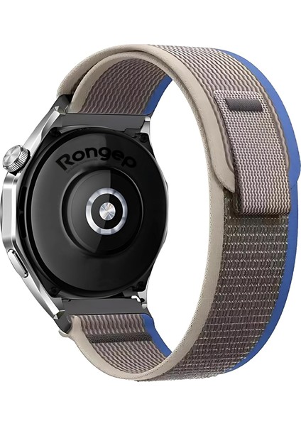 Travel Loop 22MM Kumaş Kordon ile Uyumlu Gt5/gt5 Pro/gt4/ 4 Pro/gt3/gt3 Pro/gt2/gt2 Pro 46MM Için Terletme Yapmayan Nefes Alabilen Konforlu Spor Tasarımlı Kayış