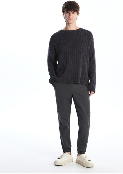 Yeni Sezon Standart Kalıp Gabardin Erkek Jogger Pantolon