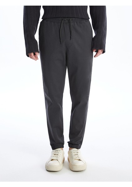 Yeni Sezon Standart Kalıp Gabardin Erkek Jogger Pantolon modelleri