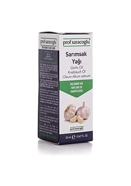 Prof Saracoglu Sarımsak Yağı 20ML fiyatları