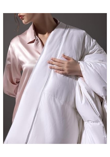 Coco Edmon Tek Kişilik Kaz Tüyü Yorgan - Beyaz fiyatları