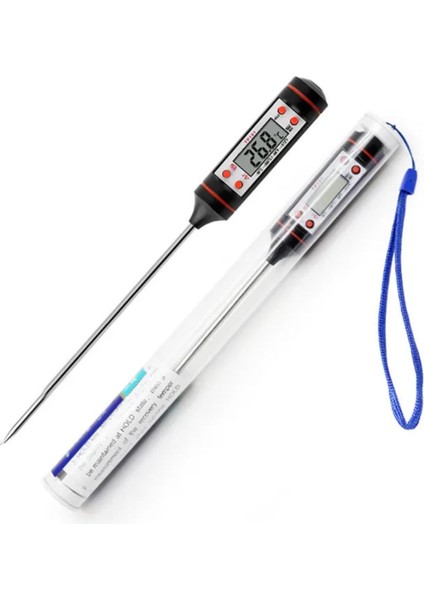 Gıda Termometresi, Mutfak Termometresi, Geniş Alanı, -50 °c (-58 °f) 300 °c'ye Kadar (572º F) Isı Ölçüm Aralığı