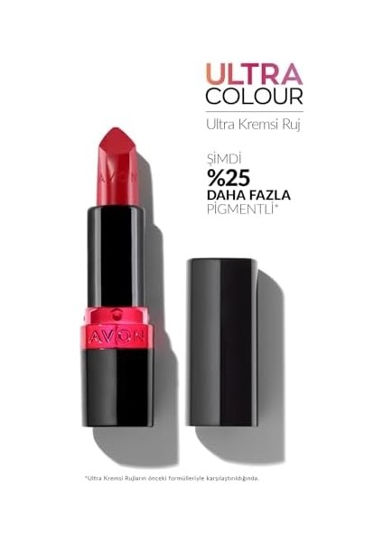 Avon Ultra Kremsi Ruj - Red 2000