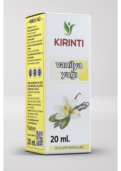 Kırıntı 2000 Vanilya Yağı