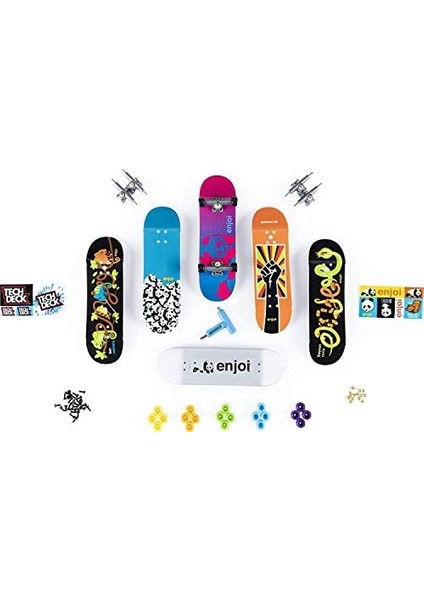 Sk8 Bonus Paketi, Otantik Kaykay ve Aksesuar Içeren Parmak Kaykay Seti, 25. Yıl Dönümü Setleri, Rastgele Seçim, Farklı Ürünlerden Derleme fiyatları