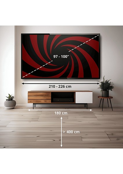 100QNED86A 100'' 254 Ekran Uydu Alıcılı 4K Ultra HD Smart webOS QNED Evo MiniLED TV fırsatları