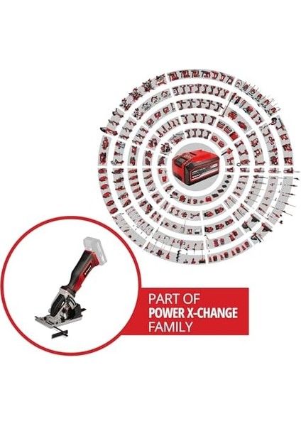 Akülü Mini Daire Testere Te-Cs 18/89 Li - Solo Power X- (18V, Lityum-Iyon, 28MM Kesme Derinliği, Ø89 mm Testere Bıçağı, Akü ve Şarj Cihazı Dahil Değildir) - 4331100 modelleri