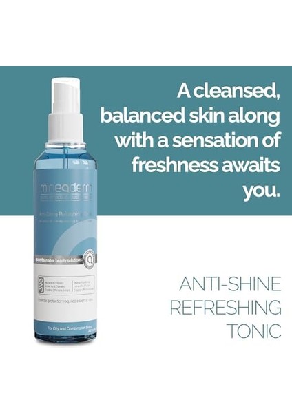 Mineaderm Anti Shine Refreshing Tonik 200 ml modelleri