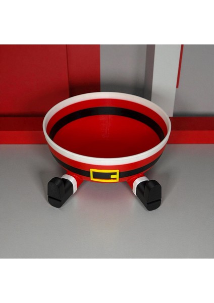 Yılbaşı Temalı Noel Baba Dekoratif Kase Santa Bowl fiyatları