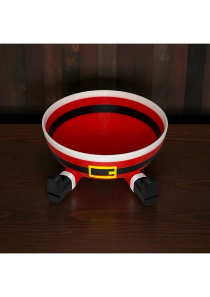Yılbaşı Temalı Noel Baba Dekoratif Kase Santa Bowl modelleri
