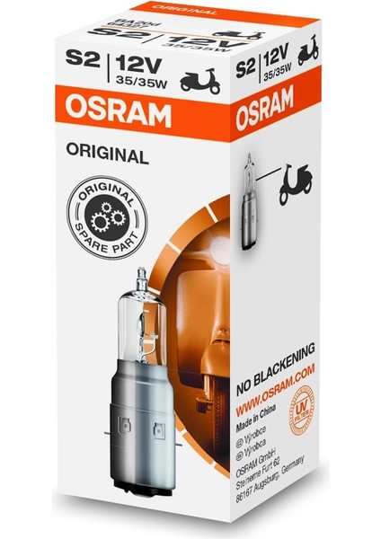Ampul S2 12V 35/35W 64327