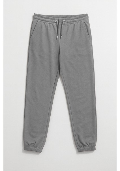 Kadın Paçası Lastikli Gri Eşofman Altı fiyatları