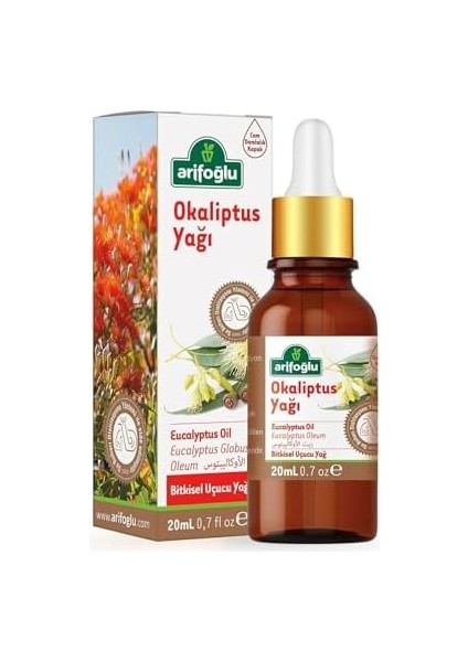 3 Adet Arifoğluokaliptus Yağı 3 x 20 ml