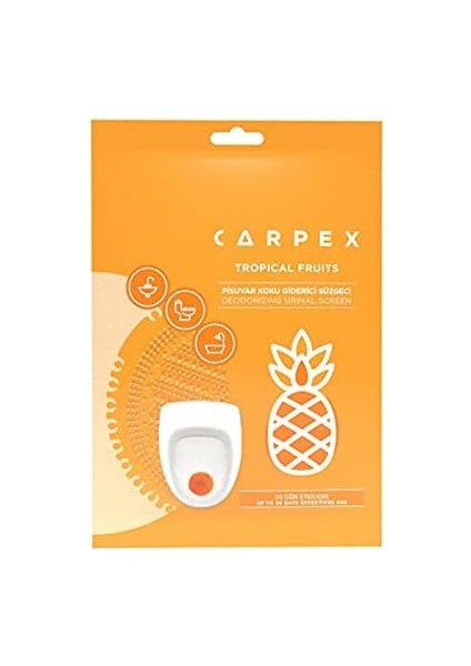 Carpex Pisuvar Koku Giderici Süzgeci Tropical Koku
