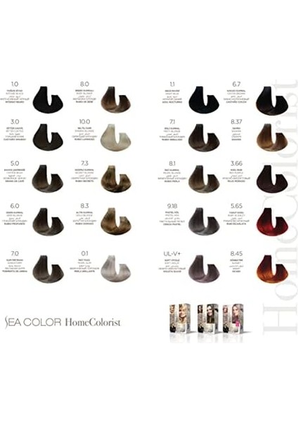 Sea Color Home Colorist 8.0 Bebek Kumralı Baby Blonde