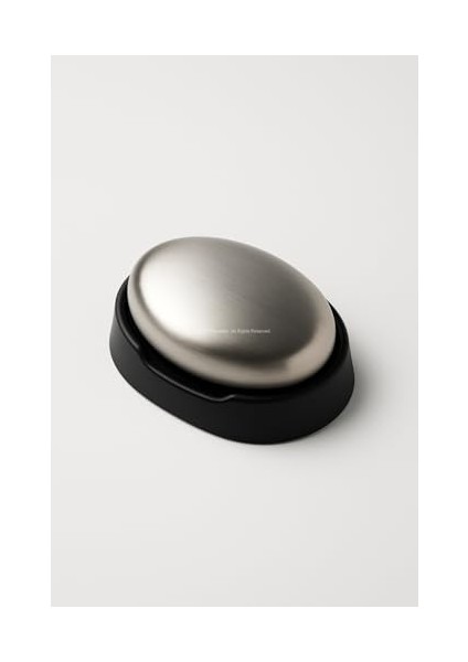 Busstier Paslanmaz Çelik Sabun, Koku Giderici Metal Sabun, Soğan Sarımsak Balık Kokusu Temizleyici, Kimyasal Içermez, Tekrar Kullanılabilir, Mutfak ve Banyo Kullanımı Için Uygun (9 Cm)