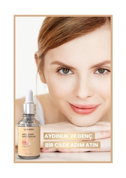 Luis Bien Leke Karşıtı Cilt Tonu Eşitleyici Cilt Bakım Serumu Hyaluronic Acid + Arbutin%2