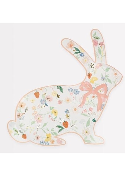 - Çiçekli Tavşan Tabaklar (8'li) fiyatları