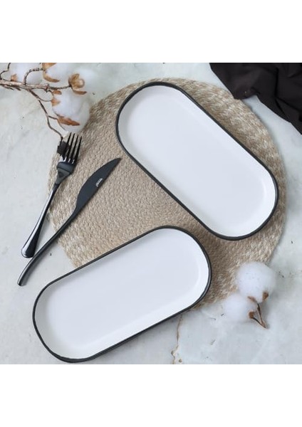 Simply Noyan Kayık Tabak 26 cm 2 Adet 19985 fiyatları