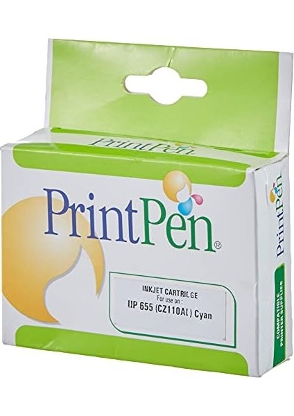 655 (CZ110AE) Cyan Muadil Mürekkep Kartuşu modelleri