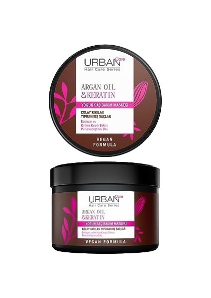 Urban Care Argan Yağı & Keratin Kolay Kırılan Saçlara Özel Yoğun Saç Bakım Maskesi 230 Ml- Vegan fiyatları