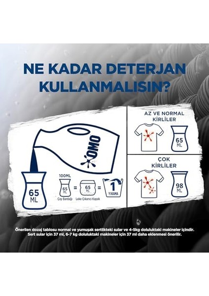 Omo Sıvı Active Cold Power Siyahlar 2470 ml modelleri