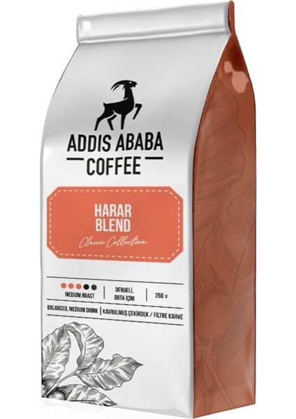Addis Ababa Harar Blend Filtre Kahve 250G