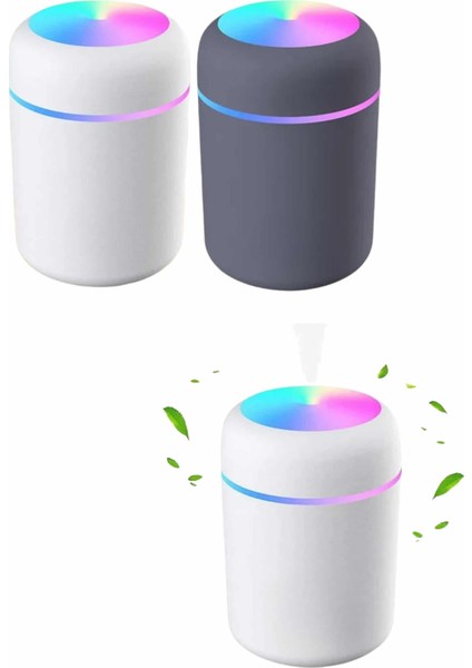 Rgb Işıklı Ulrasonik Ledli Hava Nemlendirici Buhar Makinesi Buhardanlık - CHT9858-8922 modelleri