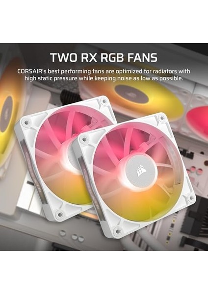 Corsaır Icue Lınk Tıtan 240 Rx Rgb Aıo 240MM Işlemci Soğutucusu - Beyaz (CW-9061020-WW) modelleri