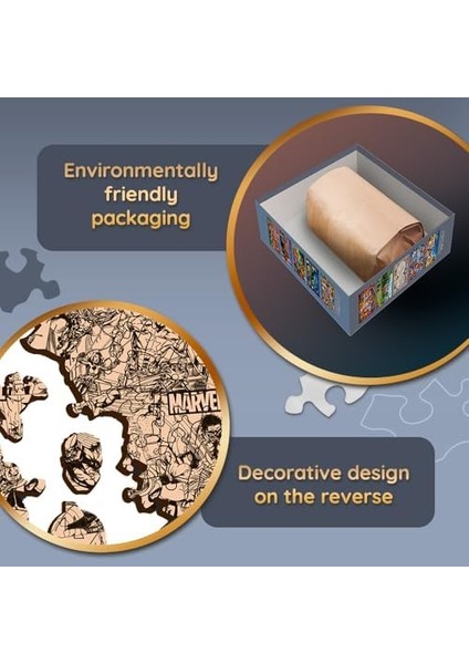 20174 500+5 Parça Ahşap El Sanatları Düzensiz Şekiller 70 Figür Yetişkinler ve 12+ Yaşındaki Çocuklar Için Premium Yapboz Ahşap Kontur Yapbozu: Sonsuzluk Eldiveni, Yenilmezler, Düz modelleri