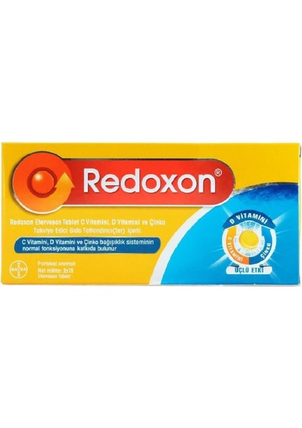 Redoxon Üçlü Etki 30 Efervesan Tablet