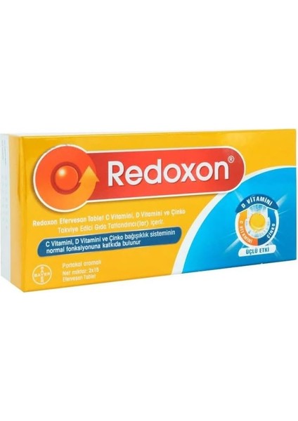 Redoxon Üçlü Etki 30 Efervesan Tablet modelleri