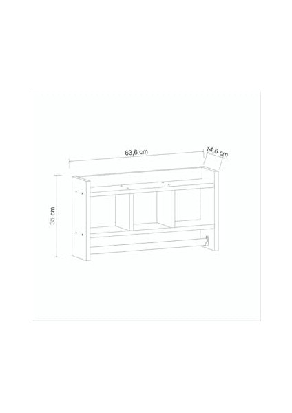 Dizayn Askılı Duvar Rafı modelleri