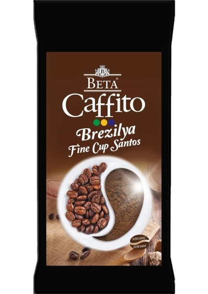 Beta Tea Beta Caffito Brazil Fine Cup Santos Filtre Kahve 250 gr