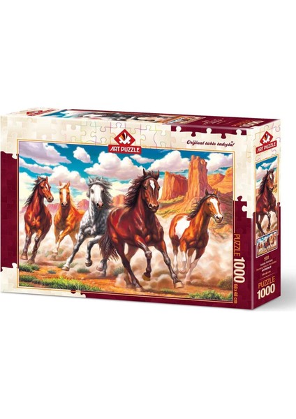 Puzzle Vadide Dörtnala 1000 Parça Puzzle